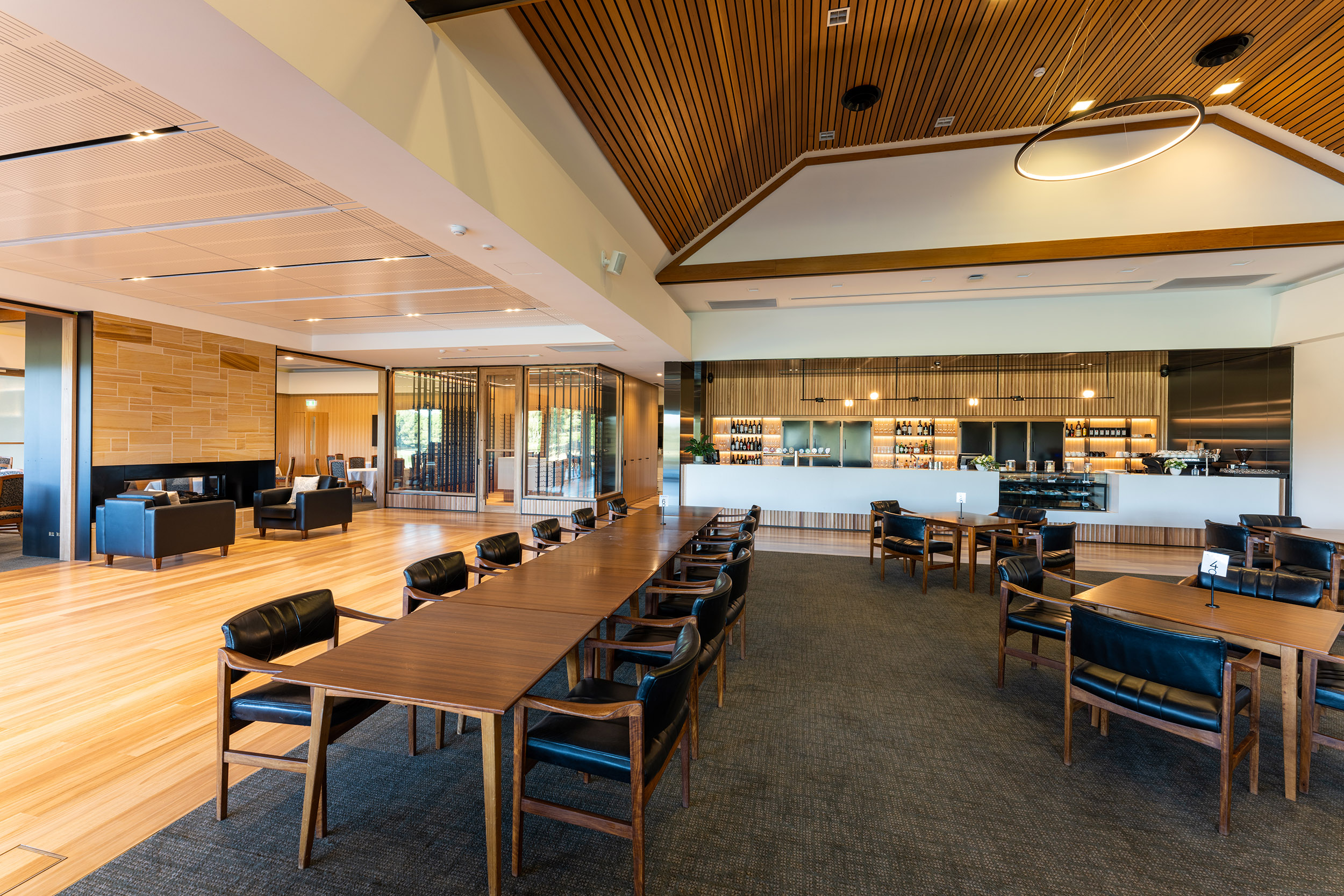 Kooyonga Golf Club Interior Interior Timber Battens