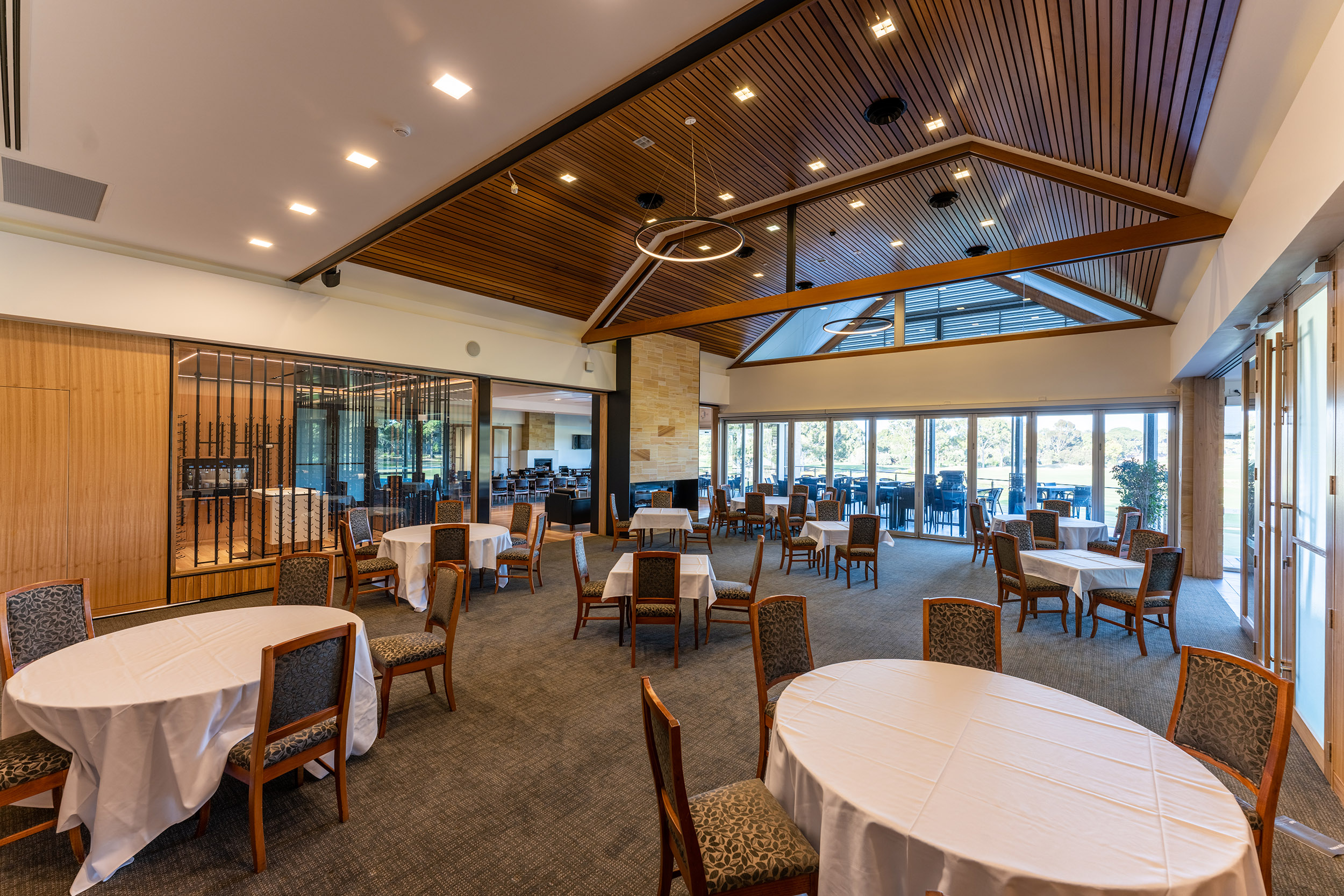 Kooyonga Golf Club Interior of Timber Cladding
