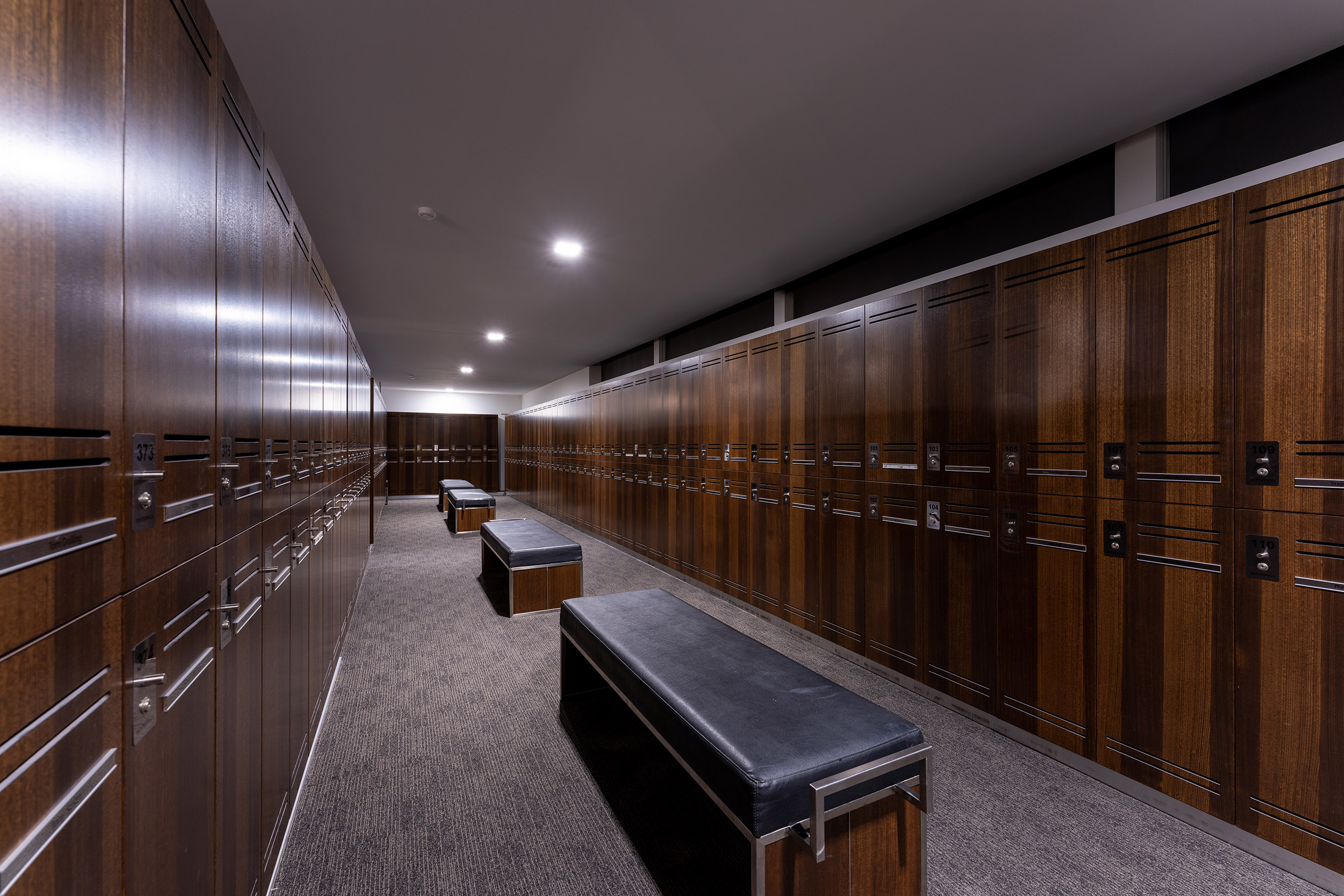 Kooyonga Golf Club Interior of Timber Wall